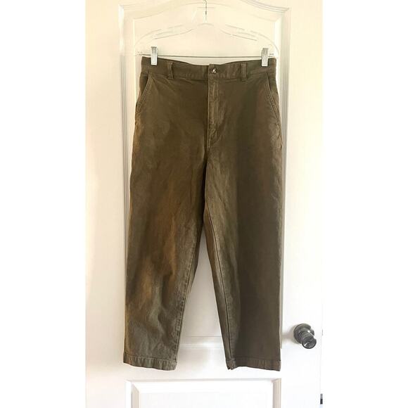 Madewell Balloon Pants in Kale - Picture 6 of 15